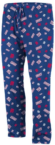 New York Giants Bootleg Play III Flannel Pajama Pants by VF (XL=36-37)