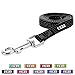 Pawtitas Pet / Puppy 6 - feet Reflective Dog Leash Extra Small / Small 5/8 inch Black Matching Collar and Harness sold separately.