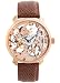 51aI2j Qw6L. SL75  Akribos XXIV Mens Davinci Rose GoldTone Mechanical Watch