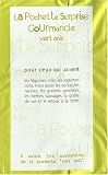 Revue Agnès Viénot Editions  / La Pochette Surprise Gourmande Vert anis : Pour ceux qui aiment, les légumes crus, les légumes cuits, mais aussi les épices, les racines, les graines germées, ... la quête de soi et le retour à la terre