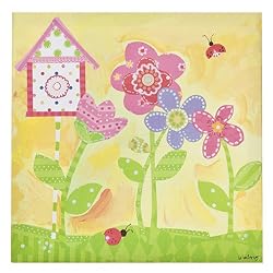 Oopsy Daisy too Sunshine Yellow Flower Wall Art