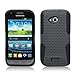 Aimo Wireless SAML300PCPA023 Hybrid Armor Cheeze Case for Samsung Galaxy Victory 4G LTE L300 - Retail Packaging - Black/Gray