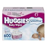 Huggies GENTLE CARE SENSITIVE WIPES 600