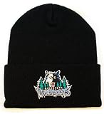 Vintage High-Bulk Minnesota Timberwolves Black Cuff Beanie