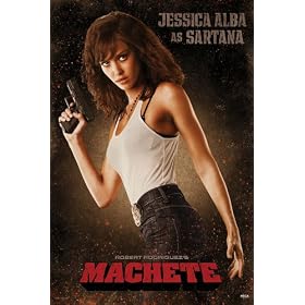 Empire - 346193 - Poster film - Jessica Alba - Machete - Sartana - 61 x 91.5 cm (Import Allemagne)