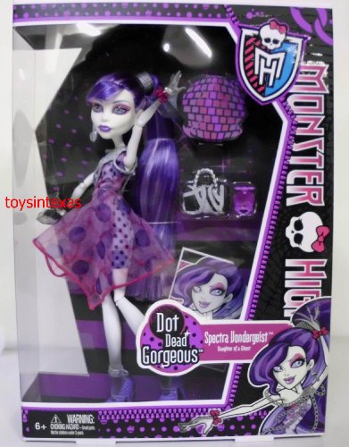 Monster High Spectra Vondergeist Dot Dead Gorgeous Doll-image