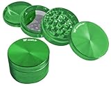 HomeFlav Heavy Duty Premium Super Shredder Herb & Tobacco Grinder (green)