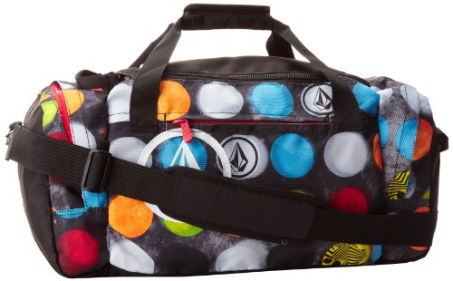 Volcom Men's Smuggle Polyester Duffel Bag, Dot Mess, One Size On Sale