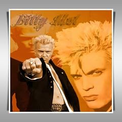 BILLY IDOL CD TRIBUTE , 60x60cm Kunstdruck als Leinwandkopie