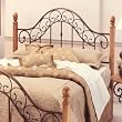 Hillsdale Furniture 310HKR San Marco Bed, Light Rust Pine
