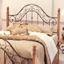 Hillsdale Furniture 310HFQR San Marco Bed, Light Rust Pine