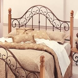 Hillsdale Furniture 310HKR San Marco Bed, Light Rust Pine