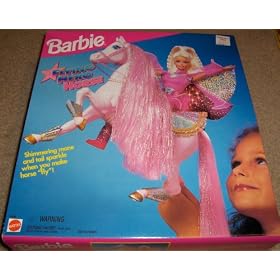 Barbie Flying Hero Horse with Shimmering Mane