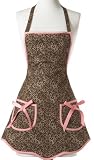 Jessie Steele Bib Audrey Ladybug Poppy Apron , Leopard