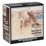 Light Mountain Natural Hair Color & Conditioner, Chestnut, 4 oz (113 g) (Pack of 3)