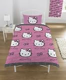 Hello Kitty Polka Dot Single Duvet