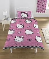 Zap Hello Kitty Bow Duvet Set, Single