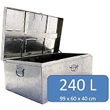 Zicc Kiste 240 L CLASSIC Gartenkiste Kiste Truhe Blechkiste Campingkistevon "Zicc Kiste 240 L Classic"