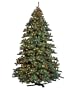 Barcana 7-Foot Remote Control Alaskan Fir Christmas Tree with 1500 Multi and Clear Lights