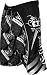 Apparel : Eclipse Orizon Men's Board Shorts - Black / White