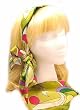 Head Band - Pucci Print ~ Lime Green