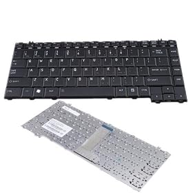 Laptop/Notebook Keyboard Replacement for Toshiba Satellite A200 A205 A210 A215 Series Black US Layout