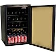 Haier HBCN05EBB 96-Can/46-Bottle Wine and Beverage Center, Black