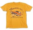 Dukes of Hazzard General Lee T-shirt Gold