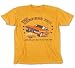  : Dukes of Hazzard General Lee T-shirt Gold