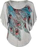 FULL TILT Feather Batwing Womens Circle Top 51aIXQaHZcL. SL160 FULL TILT Feather Batwing Womens Circle Top