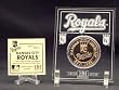 Kansas City Royals 24KT Gold Coin in Archival Etched Acrylic Coins - MLB Baseball