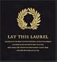 Lay This Laurel
