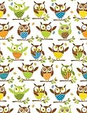 Owl Gift Wrap Paper 