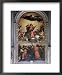 The Assumption by Titian, S. Maria Dei Frari, Venice, Veneto, Italy Framed Art Poster Print by Walter Rawlings, 18x22