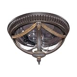 Nuvo Lighting Philippe Outdoor Flush Mount Ceiling Light