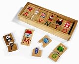 Janod - J02303 - Jouets En Bois - Puzzle Alphabet