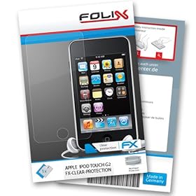 FoliX FX Pellicola protettiva per il display per Apple iPod touch G2 FoliX FX Pellicola protettiva per il display per Apple iPod touch G2