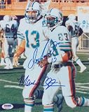 Dan Marino and Mark Clayton DUAL Autographed Miami Dolphins 8x10 Photo - PSA/DNA Authenticated
