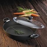 Scanpan Classic Ceramic Titanium 12-1/2-Inch Chef/Saute Pan with Cover