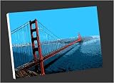 Click for more about Golden Gate Bridge San Francisco Pop Art Coffee Mug - Studio 58.