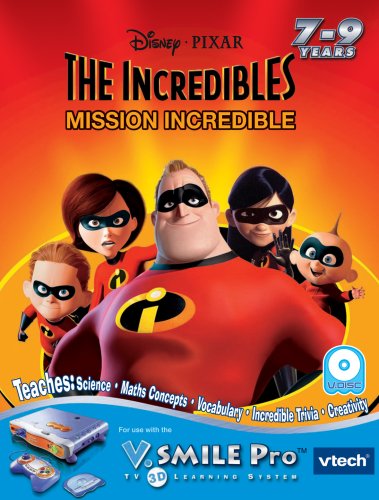 Childrens Toyshop  Toys : VTech V.Smile Pro Learning Game:Disney Pixar The Incredibles - Mission Incredible
