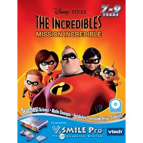 VTech V.Smile Pro Learning Game:Disney Pixar The Incredibles - Mission Incredible