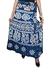 Womens Long Wrap Around Indian Skirt Cotton Designer Wrap India Clothing