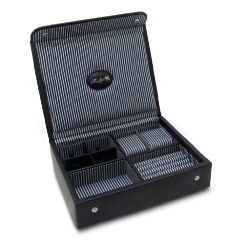 Morelle Kennedy Leather Men?s Jewelry Box