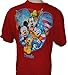 Disney Adult Unisex T Shirt Fireworks Icon Group