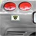 Baylor Bears Chrome Metal Team Logo Vehicle Medallion