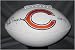 Gale Sayers Autographed/Hand Signed Chicago Bears Logo Football w/ HOF 77 Inscription