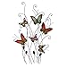 Deco 79 Large Colorful Butterflies Outdoor Metal Wall Decor, 32