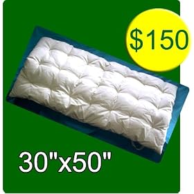 Organic Eco-Wool & Hemp Crib Mattress Topper