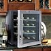 Kitchen & Housewares : Wine Cellar - Sixteen Bottle Stainless Steel Finish by Wine Enthusiast